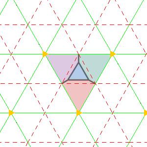 p6 four colours tiling